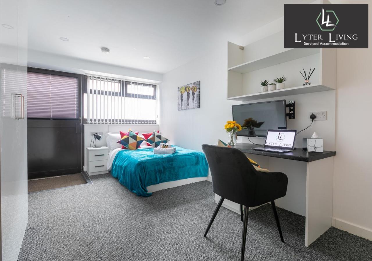 Studio Apartments By Lyter Living Desks & Wifi - Monthly Stays Available Leicester Exterior photo