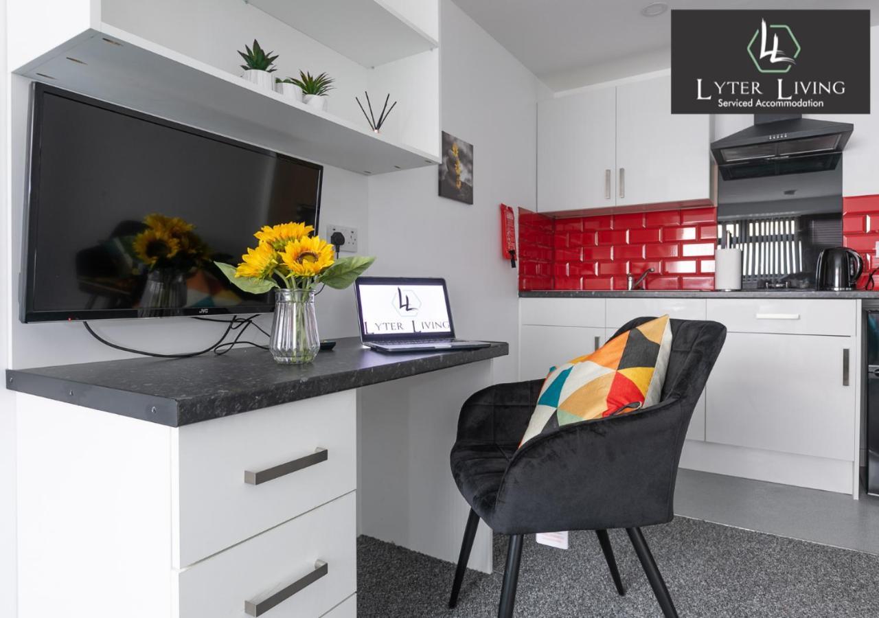 Studio Apartments By Lyter Living Desks & Wifi - Monthly Stays Available Leicester Exterior photo
